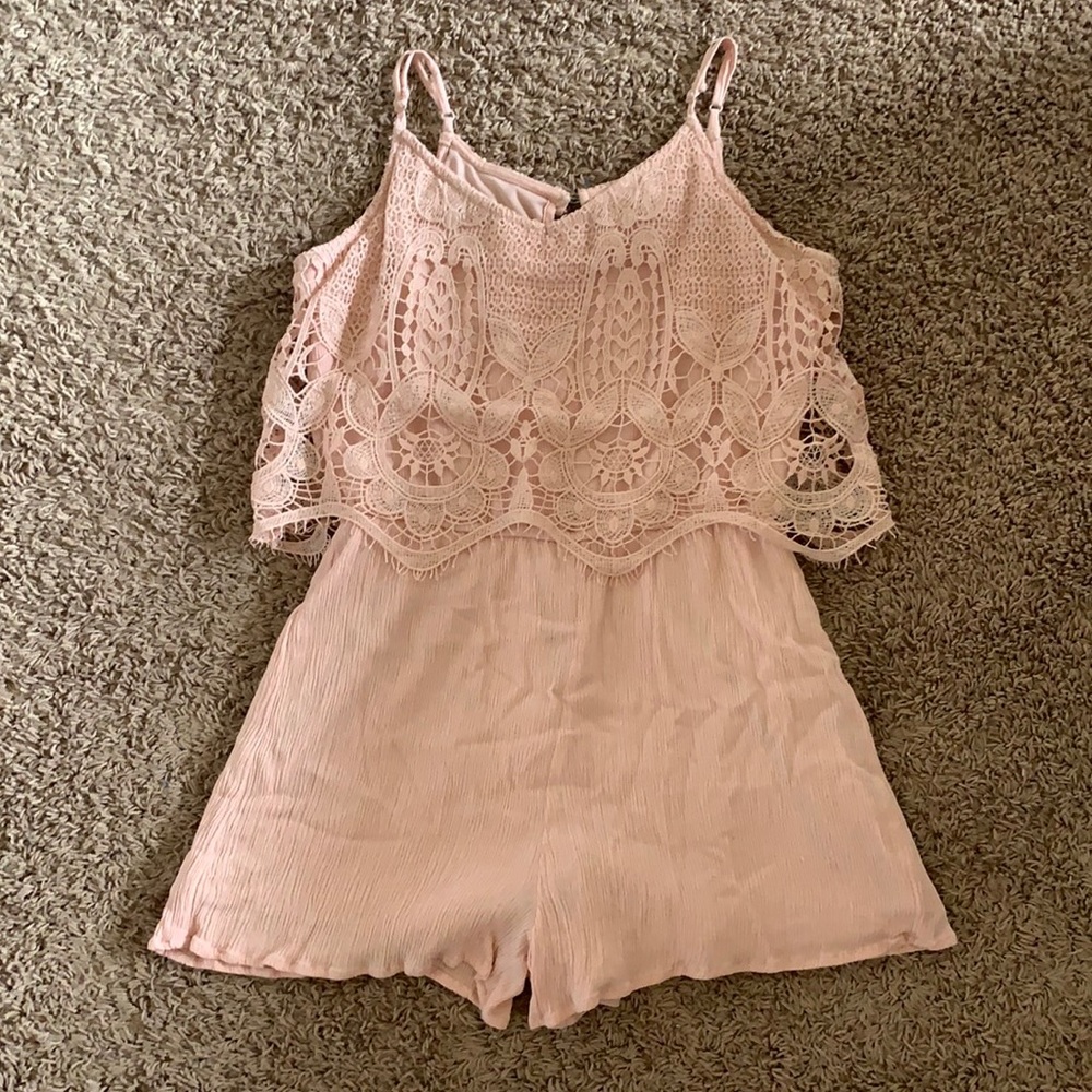 Pink Mossimo romper